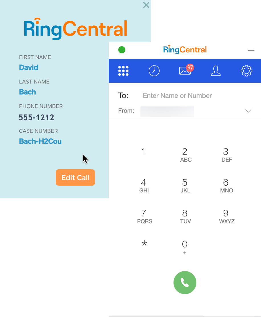 RingCentral Ingetration